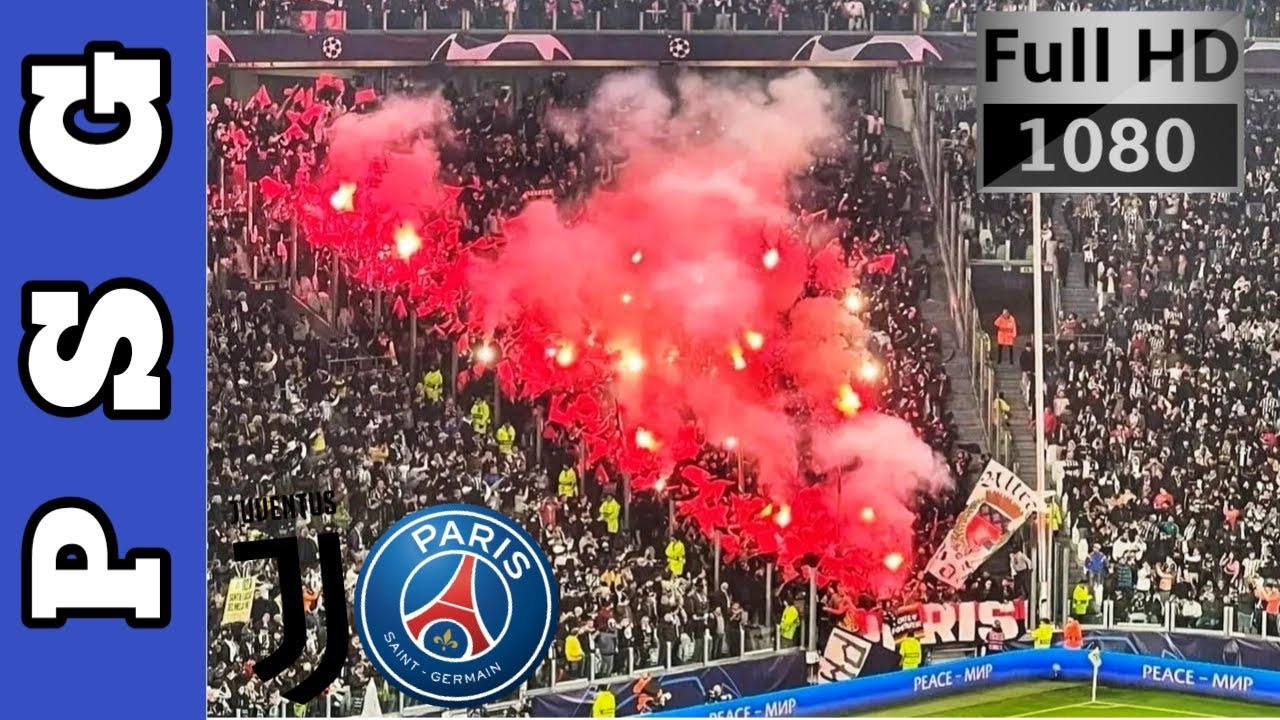 ⚽ ULTRAS PSG Away Torino | UCL | Juventus VS PSG ( 1-2)