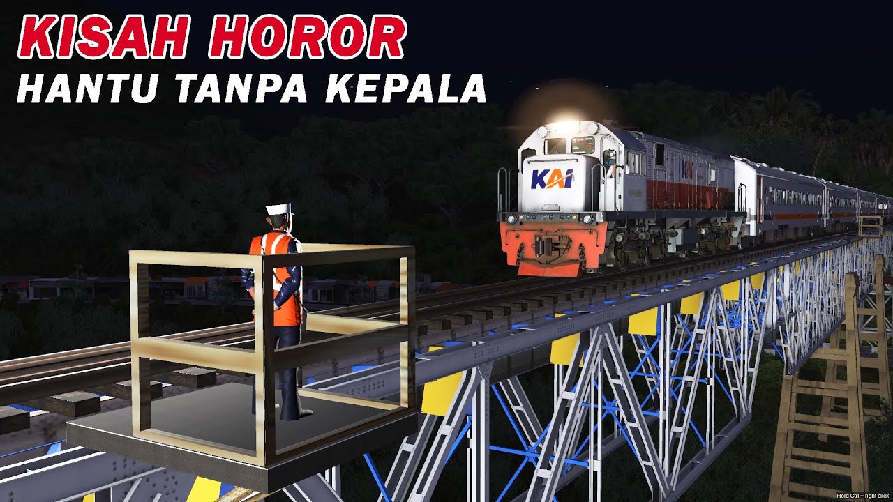 HANTU TANPA KEPALA | CERITA HOROR PETUGAS KERETA API