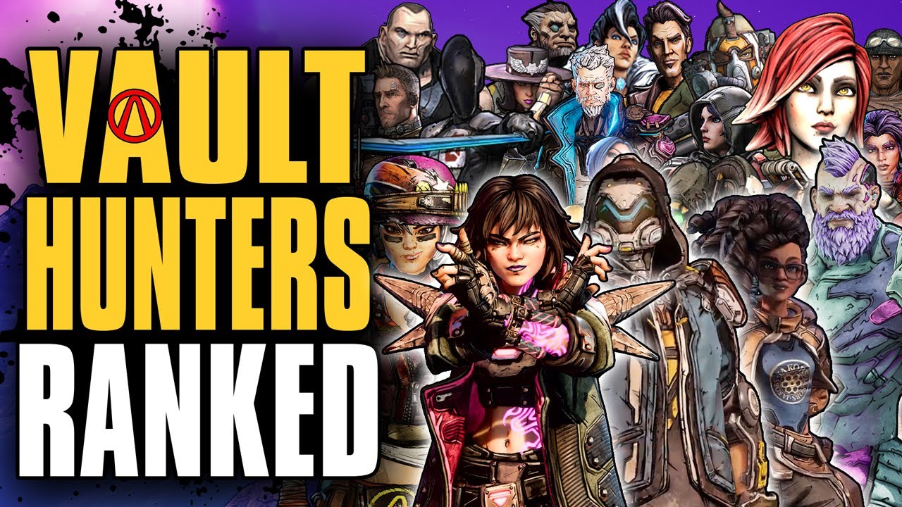 Ranking EVERY Playable Vault Hunter in Borderlands History - NEW
