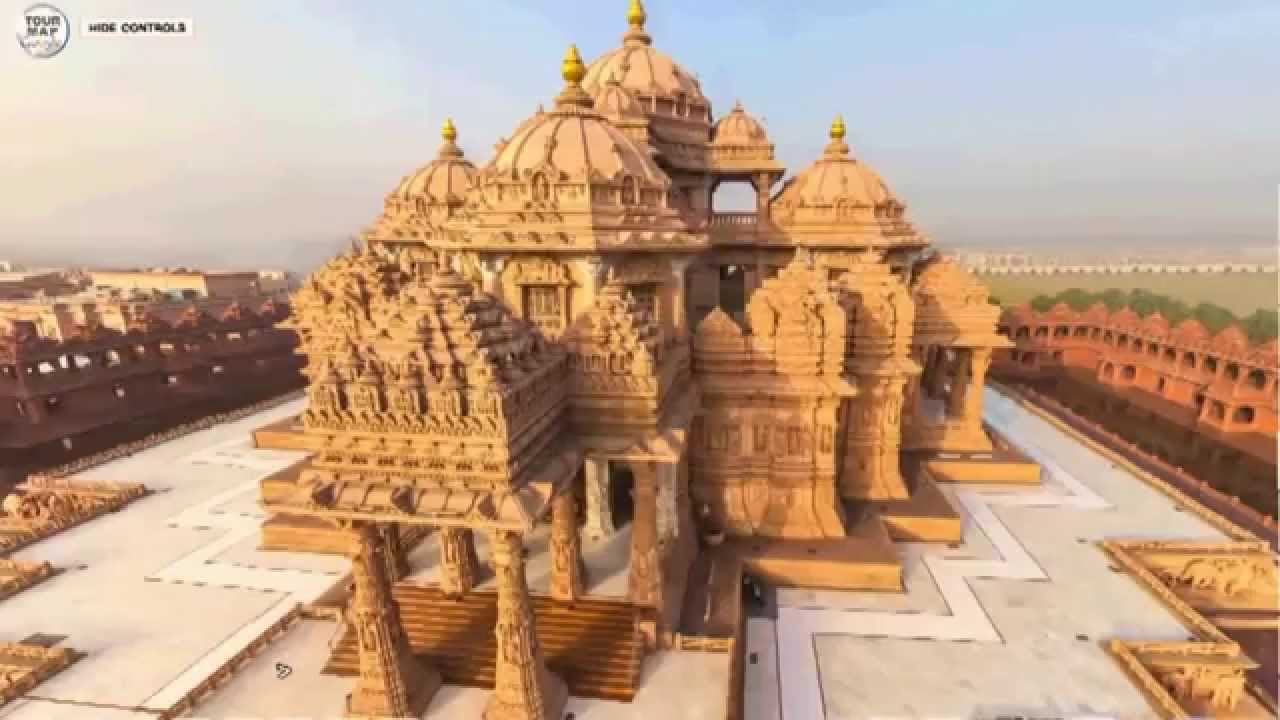 Akshardham - A Hindu Temple in New Delhi, India