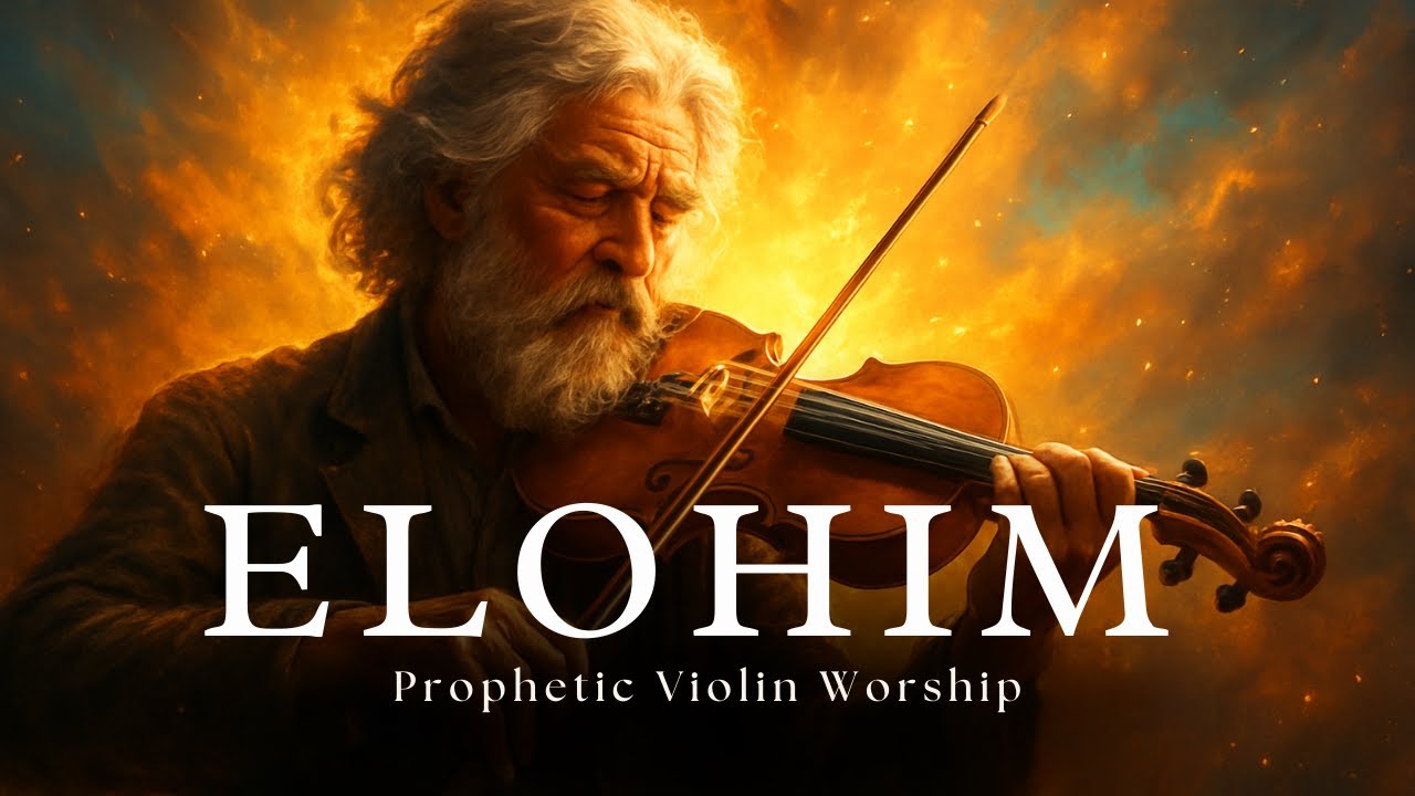 Prophetic Warfare Violin Instrumental | ELOHIM Prayer Music | Anointed Background Worship