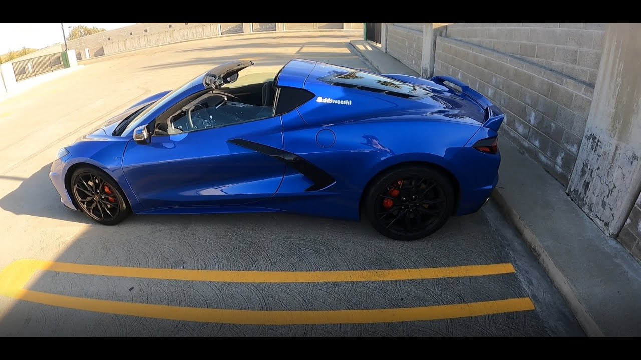 2023 C8 Z51 CITY DRIVING *TOP DOWN*