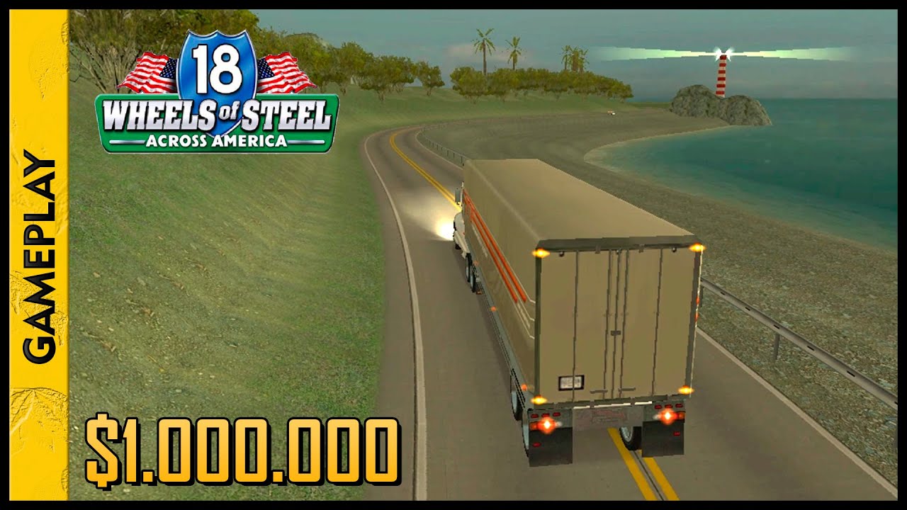 18 WHEELS OF STEEL: Across America (Miami x San Francisco)(Gameplay) $1,000,000