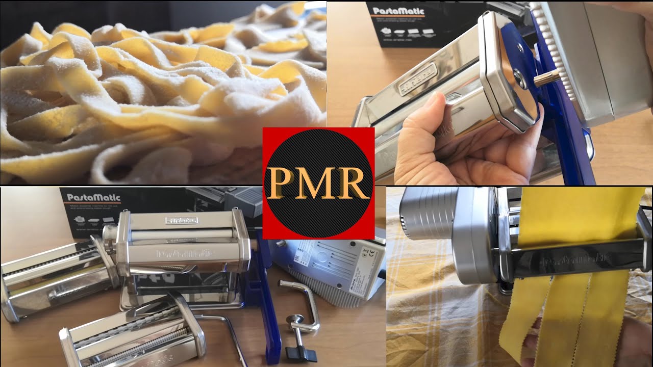 ARIETE PastaMatic 1593 Sfogliatrice con motore 90W anche manuale/5formati di pasta/confronto imperia