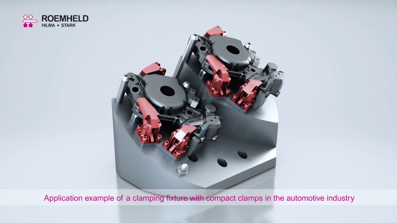 ROEMHELD HİDROLİK FİKST&Uuml;R KOMPAKT CLAMP