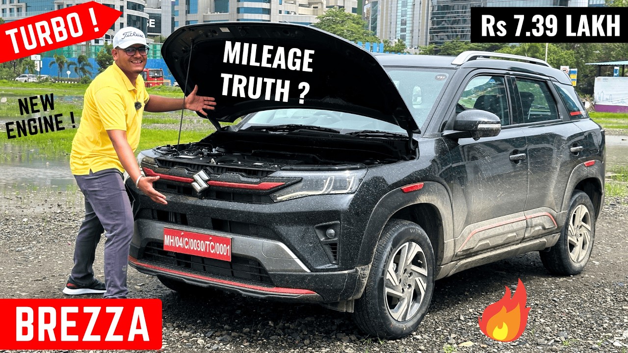 2026 Maruti Brezza Turbo Boosterjet, K15 Petrol & CNG Mileage and Engine Comparison | Brezza Turbo