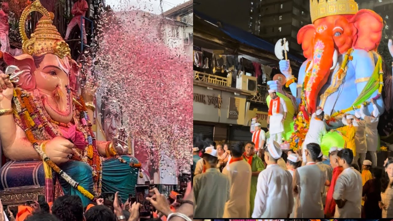 Girgaon Visarjan Yatra 2023 || MUMBAI VISARJAN  ||