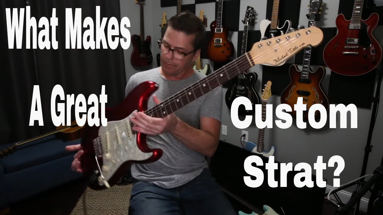 Suhr, Tuttle, LSL, Schecter Custom? Всё это отличные страт-гитары! Видео Шона Таббса