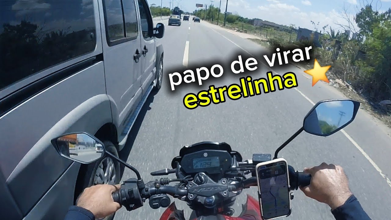 Um vacilo vc pode virar estrelinha kkkk Br101 PE #fz255