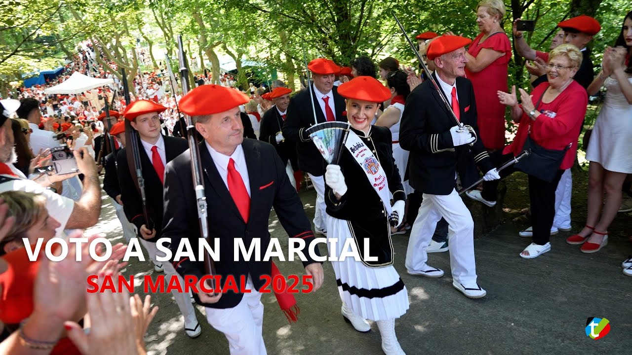Voto y Alarde en el monte San Marcial 2025 Irun | Txingudi Online