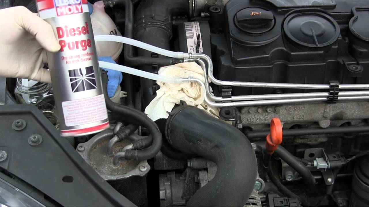 Как использовать очиститель дизельного двигателя VW TDI (аналог Audi TDI)