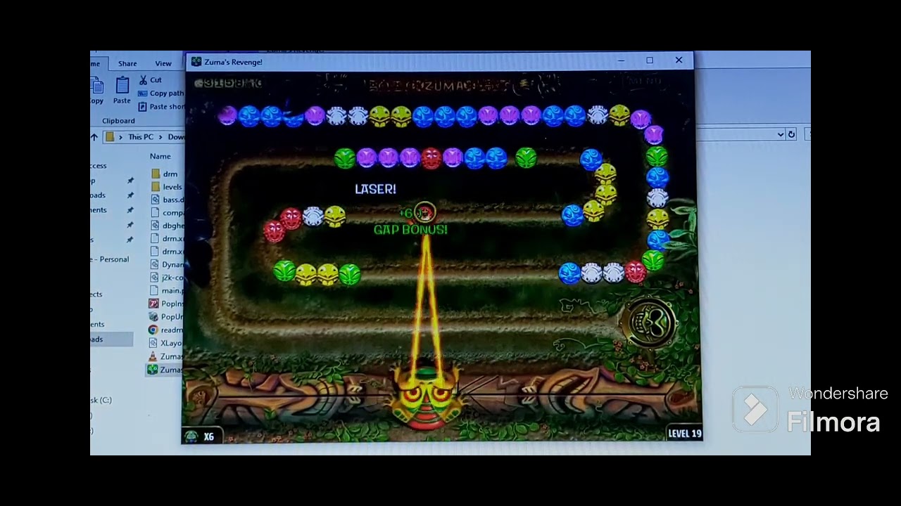 Zuma's Revenge! - Zone 2: Logroller Level 19