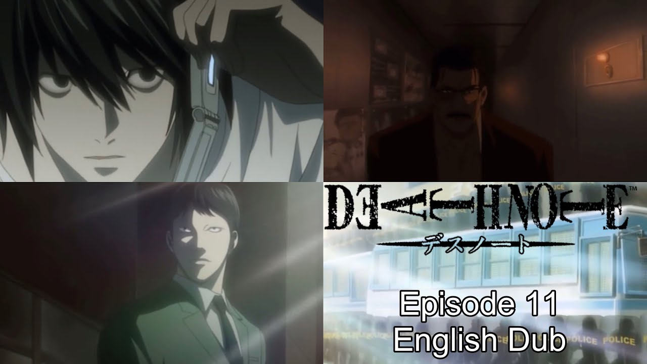 Soichiro Yagami escapes Sakura TV - Death Note Episode 11 English dub