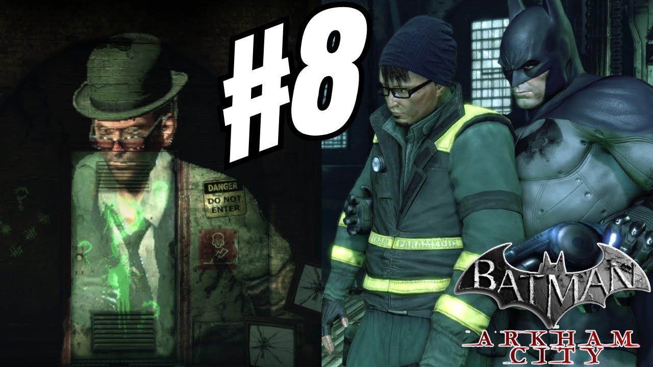 EQUIPE MEDICA DESAPARECIDA TUDO E UMA GRANDE CHARADA ?! - BATMAN ARKHAM CITY #8