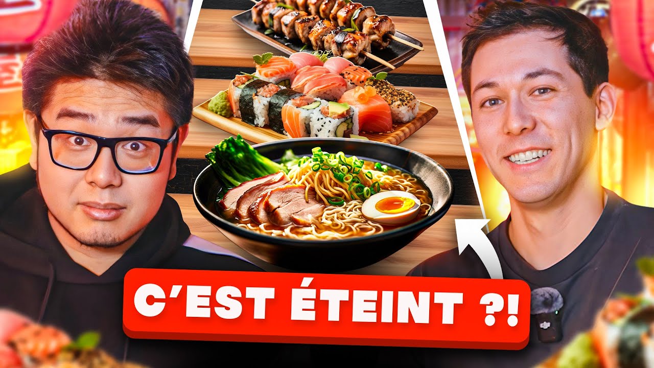 On d&eacute;signe le MEILLEUR Plat japonais ! Avec @Louis-San