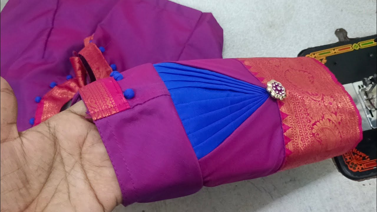 Most popular and Trending sleeve design cutting and stitching for blouse #puff sleeve design 