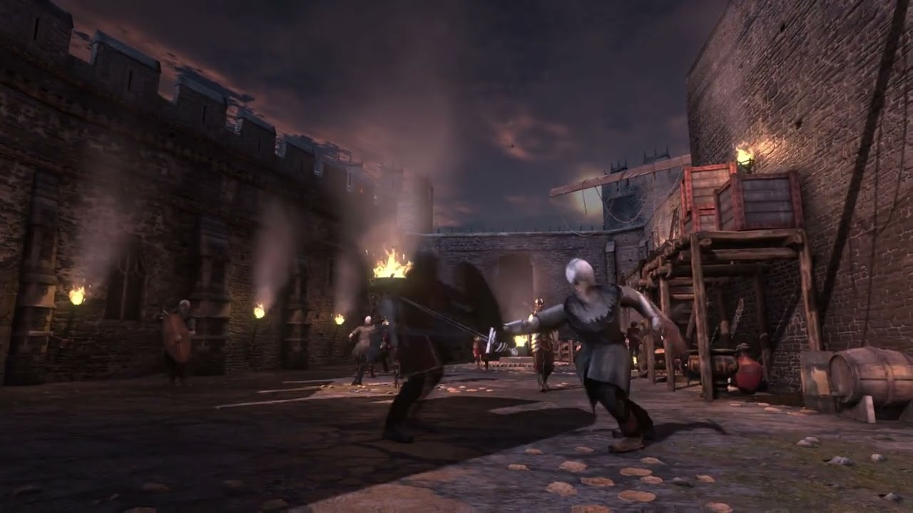 Castle Courtyard Scene - iClone 8 Cinematic