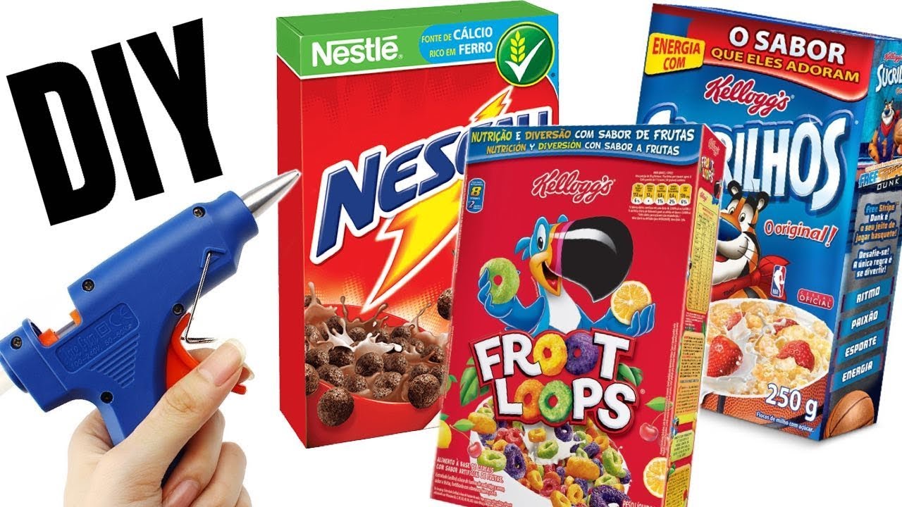 DIYs - Ideas increíbles con cajas de cereal