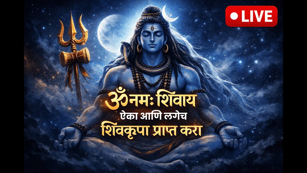 #LIVE स्पेशल : ॐ नमः शिवाय  |Om Namah Shivaya |Powerful Shiva Mantra for Peace | Daily Mantra | om