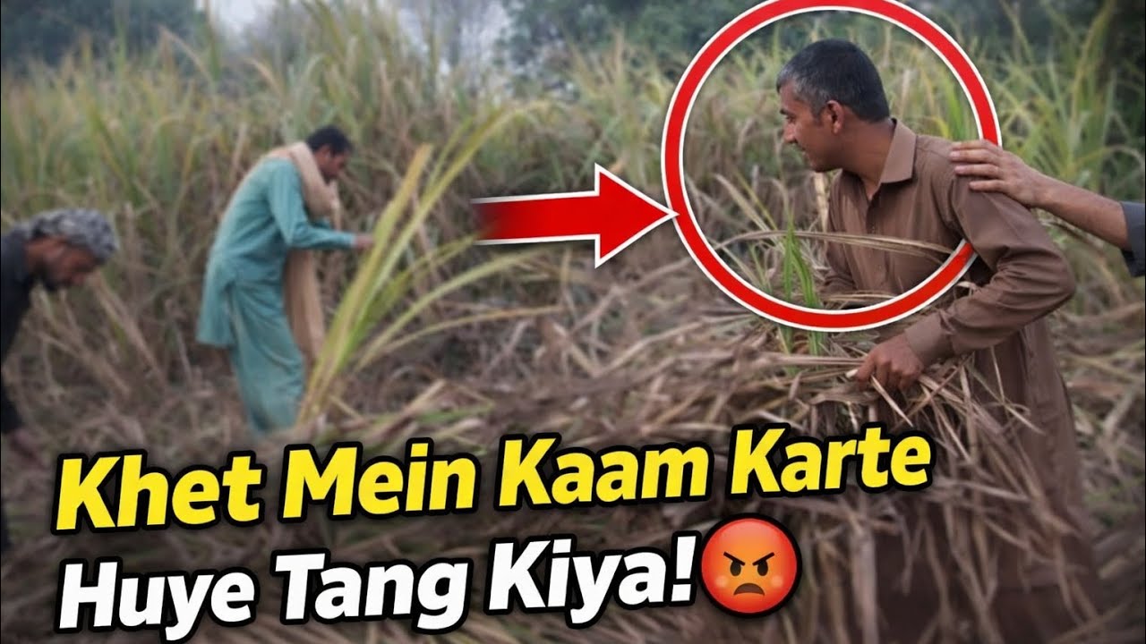 “Khet Mein Kaam Karte Huye Tang Kiya! 😡”Roz marah ki Zindagi 