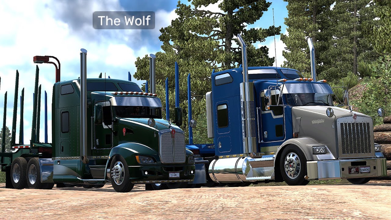 #76 | Kenworth T660 y T800 | Troseros De Oaxaca Ft The Wolf | Mapa Oaxaca | Ats v1.54