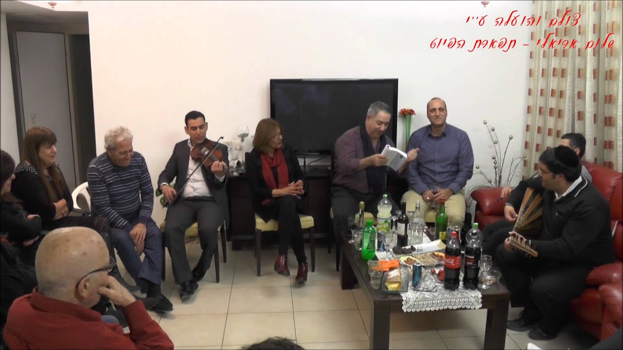 הזמר אבי כהן אשכי למין אלהוא לחן עבד אלווהב אצל יונה ודליה שמש 12.2.15