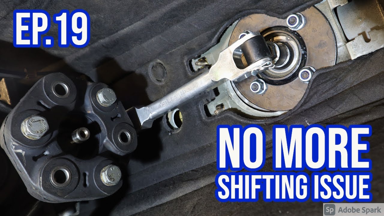 BMW DSSR and chassis mount shifter upgrade   [Ep.19 How to build a cheap drift car]