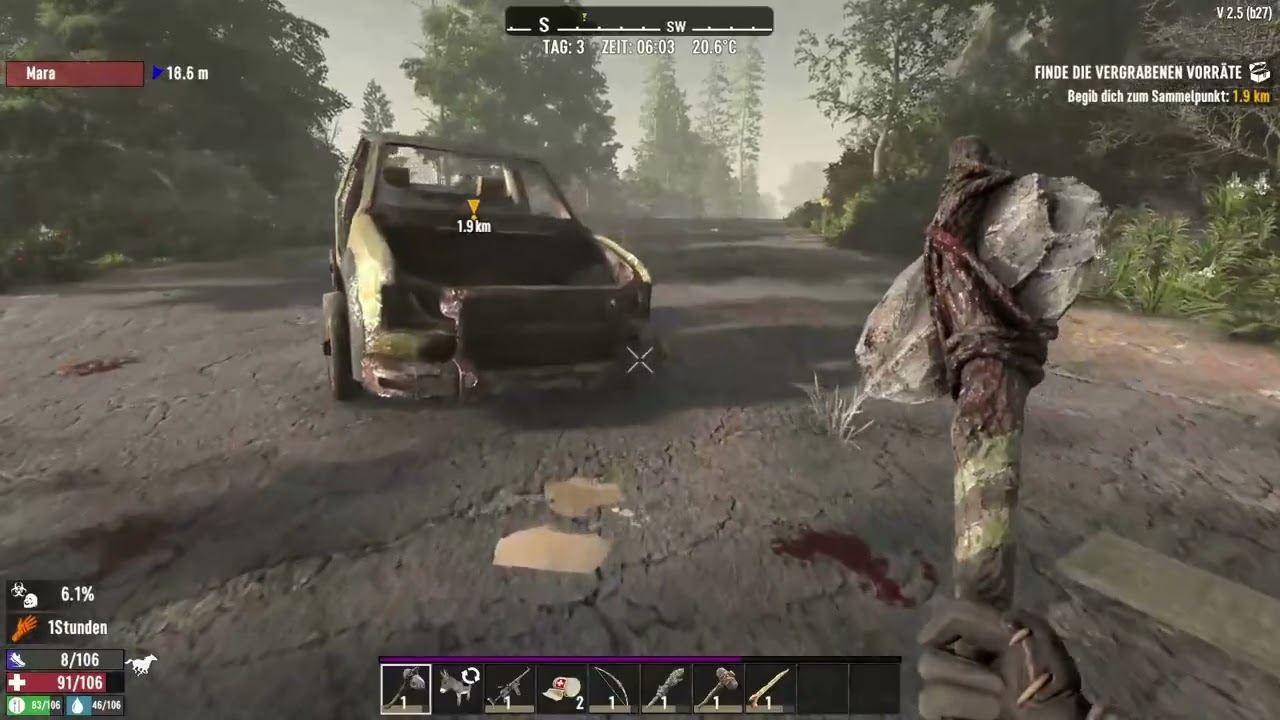 7 Days to die💀/ Staffel 1 folge 10/ Die Abenteuer von Mutter und Tochter.