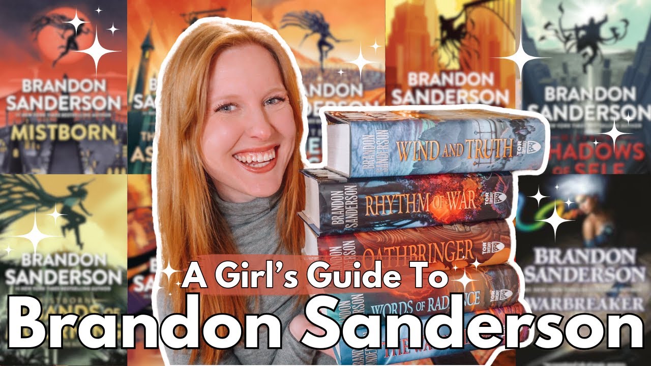 A Girl’s Guide to Brandon Sanderson 💕⚔️✨ explaining The Cosmere and it's reading order 📚
