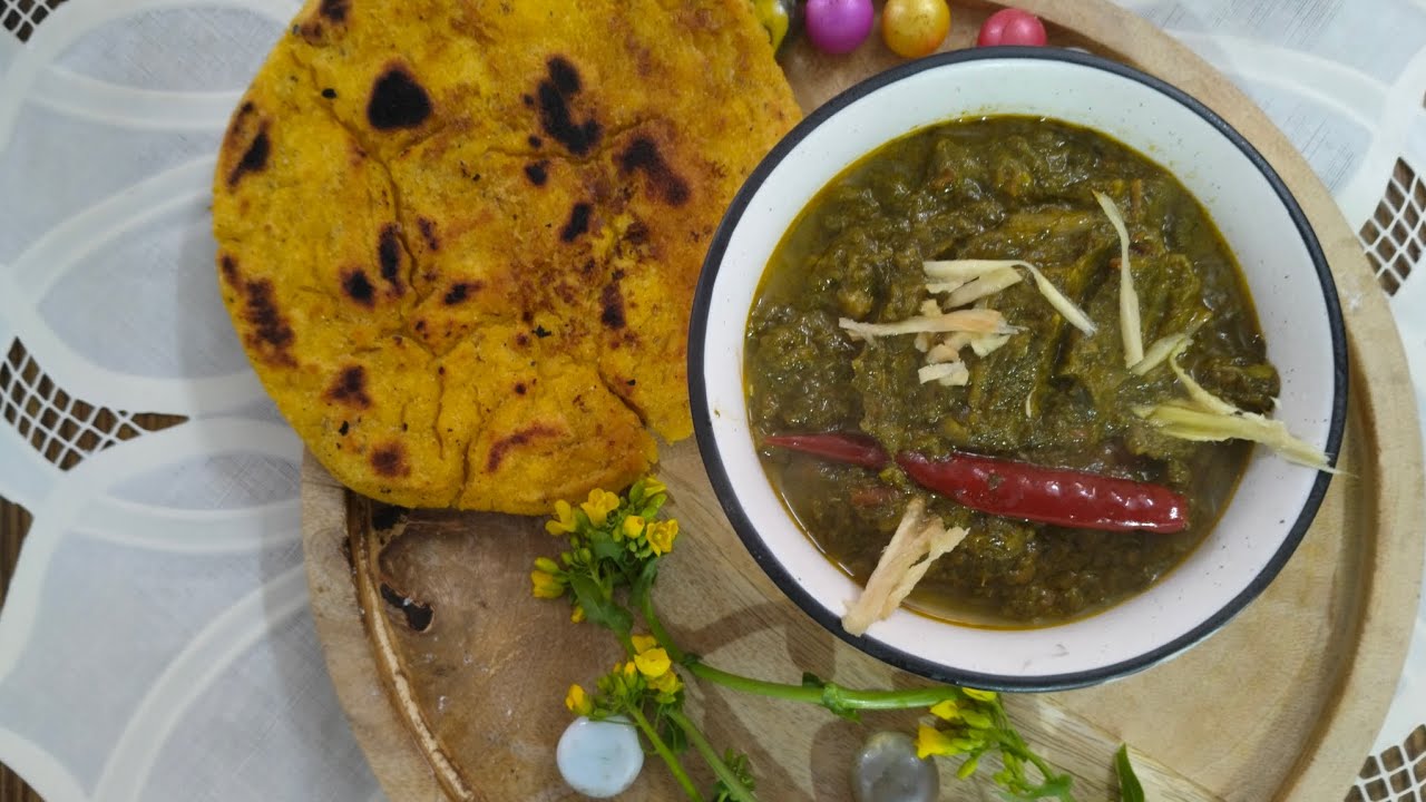 Sarson ka Saag पंजाबी स्टाइल ऐसा स्वाद भूल ना पायें 🤤😋#sarsonkasaag #food #recipe #shortsfeed #viral
