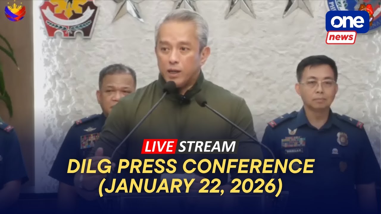 LIVE: DILG holds press conference (Jan. 22, 2025)