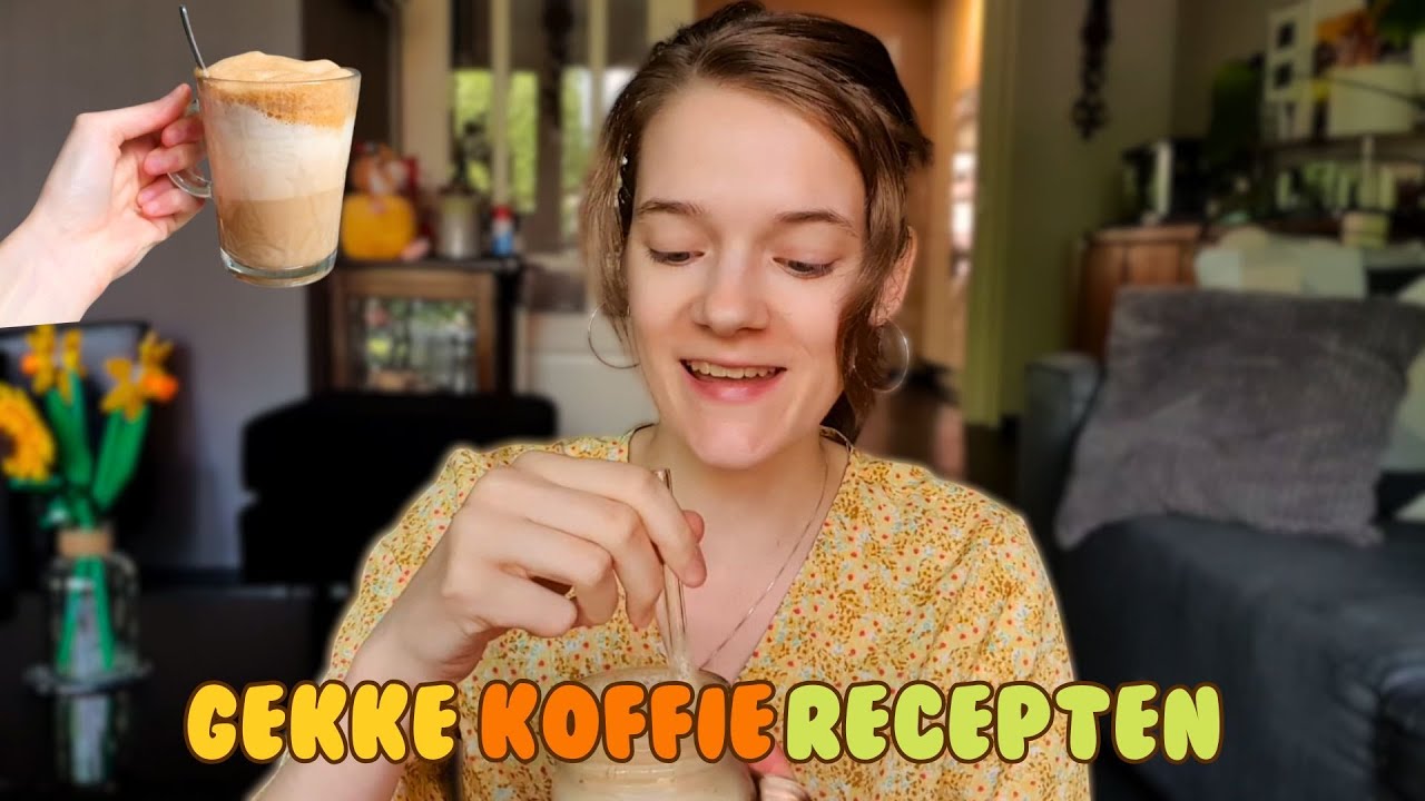 GEKKE KOFFIE RECEPTEN PROBEREN | SUMMER BUCKET LIST