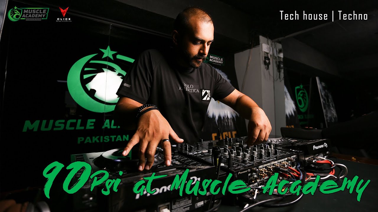 90psi | Muscle Academy | Live set | Tech house & Techno