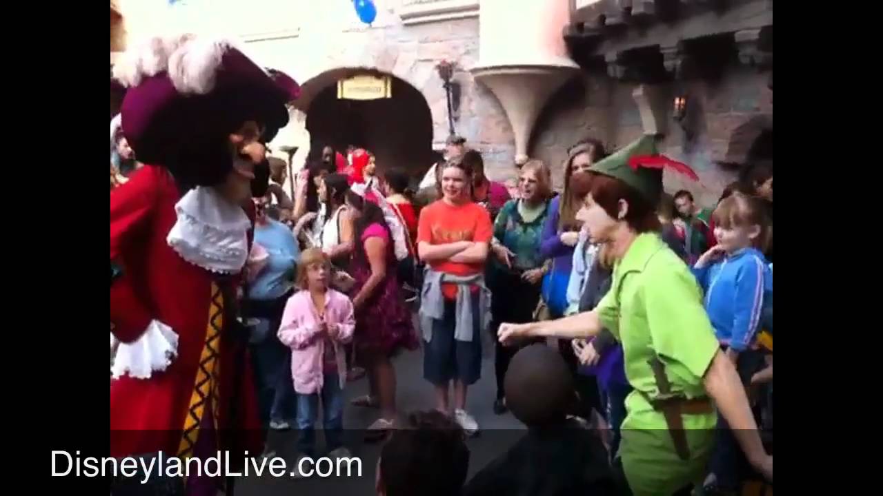 Peter Pan and Captain Hook