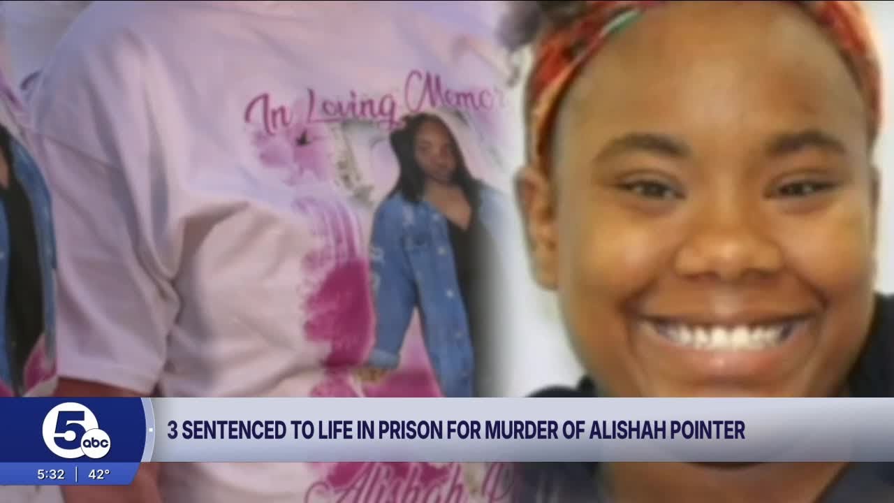 Trio sentenced to life in prison for murder of Alishah Pointer in 2021