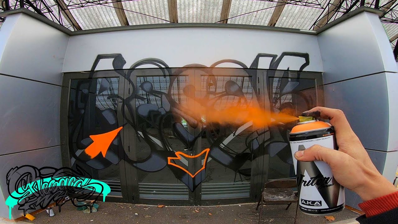 RESAKS - ⚡ Graffiti On Glasss Doors ⚡ [ Full Colors ]