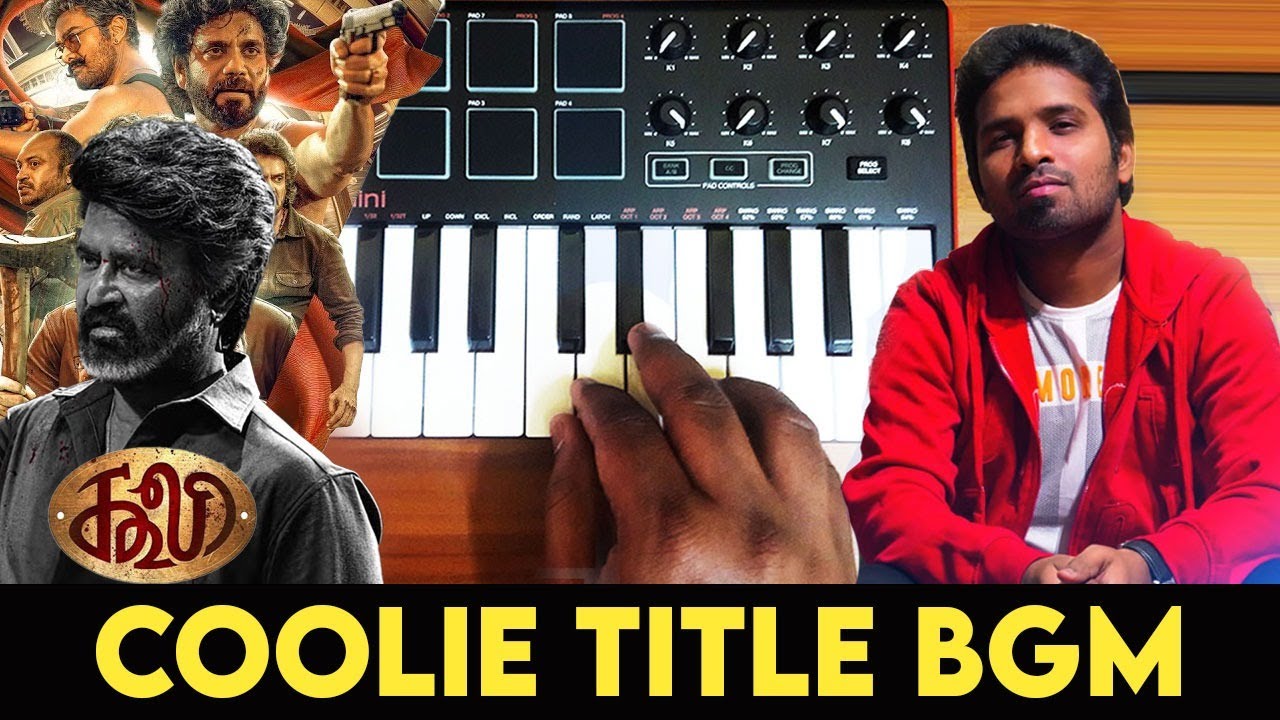 Coolie Mass Title Card Bgm By Raj Bharath | Rajinikanth | Anirudh | Lokesh