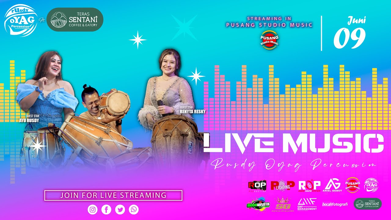 🔴[LIVE] Pusang Studio Music At Cafe Sentani 09Juni'23