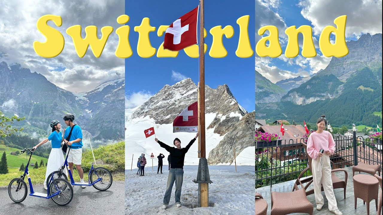 스위스 여행🇨🇭최애 인생 여행지ㅣ 피르스트, 융프라우 오픈런🏃‍♀️벨베데레 온천, 브리엔츠, 인터라켄