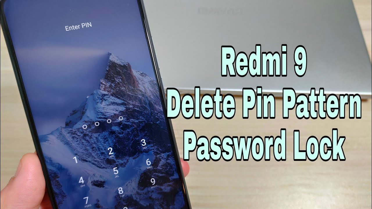 Forgot Password? Hard reset Xiaomi Redmi 9 (M2004J19G). Delete pin, pattern, password lock.