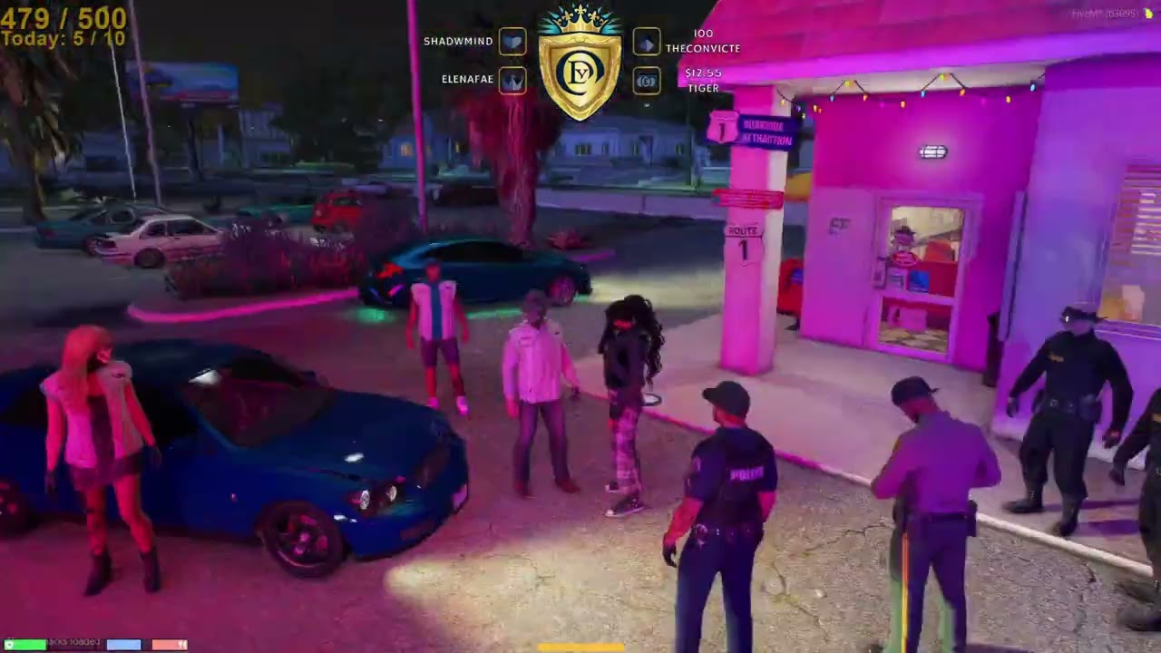 Bounty Boys and Osiris MC standoff | GTA ONX RP