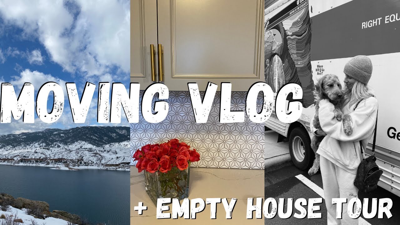 MOVING VLOG: Road Trip to Colorado + Empty House Tour