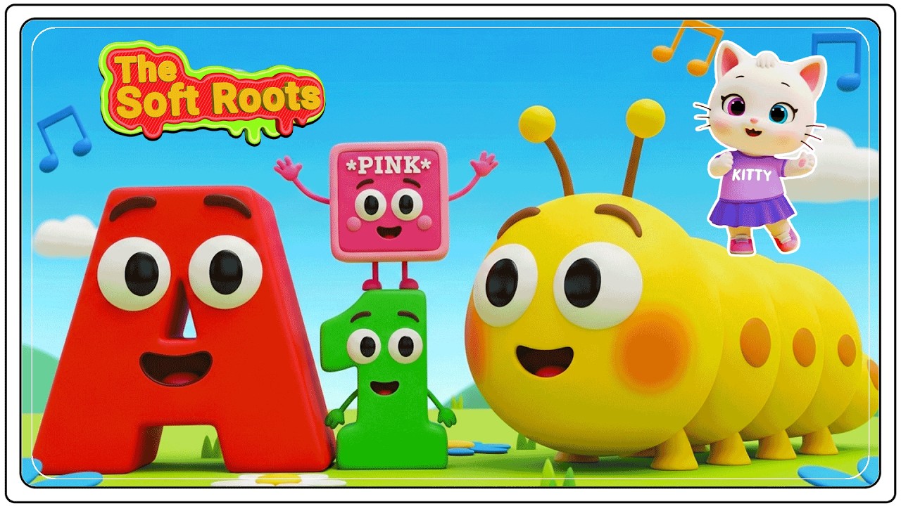 Preschool Learning activities for 3 year olds at home | Learn ABC Phonics Shapes Numbers Colors 🌈