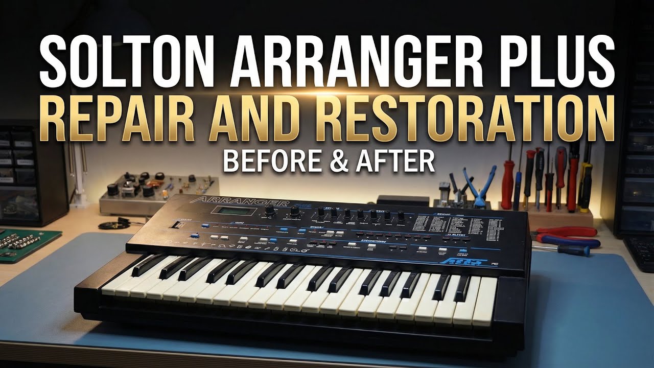 Solton Arranger Plus  Repair Synth Hunter Episode 56