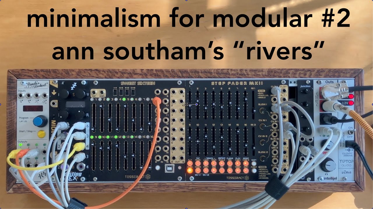 Minimalism for Modular #2: Ann Southam's 