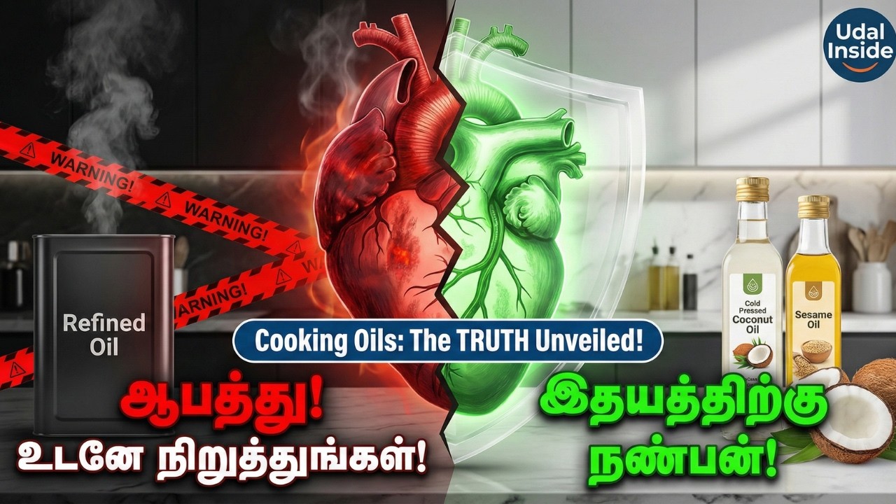 Which oil is best? சமையல் எண்ணெய்: நாம் செய்யும் 3 பெரிய தவறுகள்! ❌ | Cooking Oil Secrets in Tamil