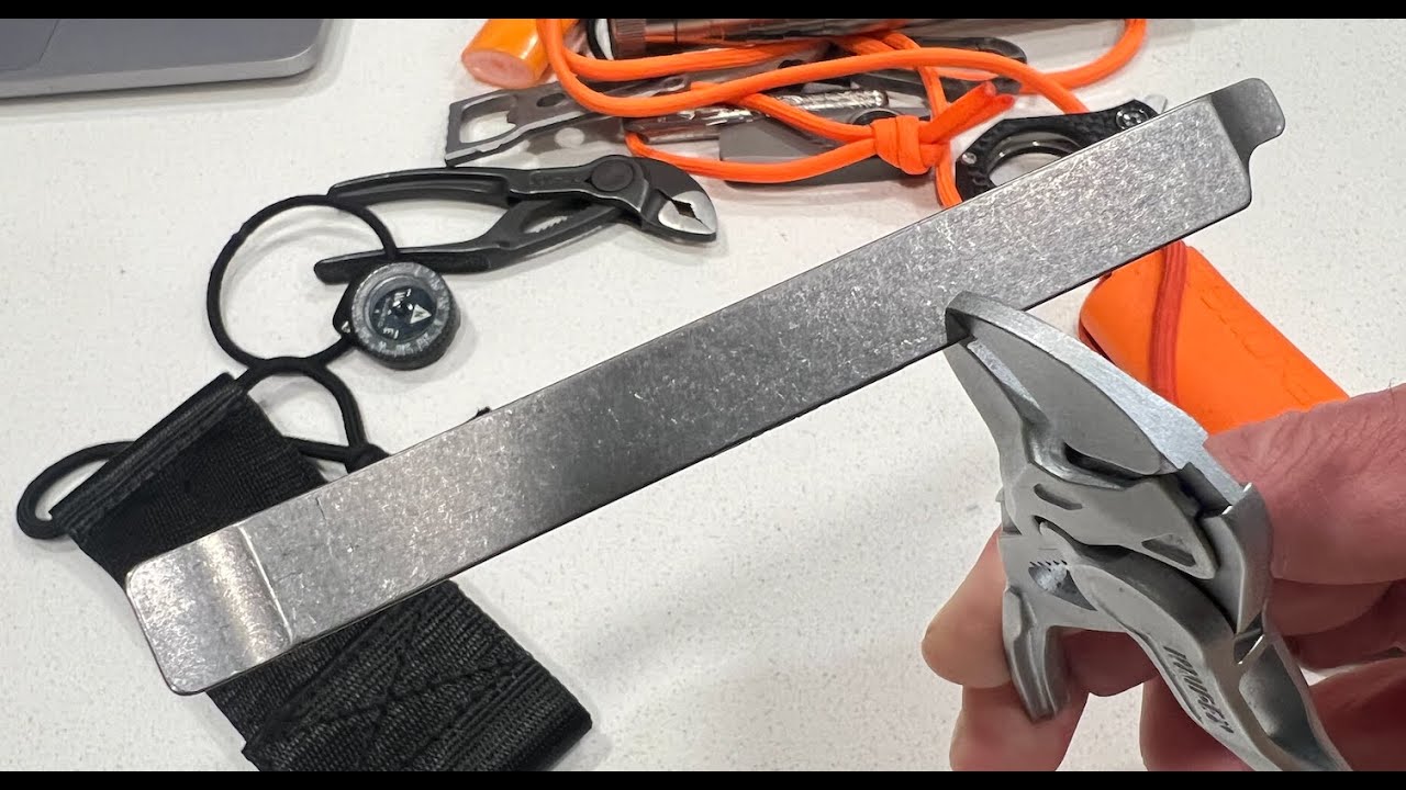 Ti Fulcro Leva Tool: Clean, Defend & Pry! CountyComm's $15 Ultra Heavy Duty Universal Tool rocks!