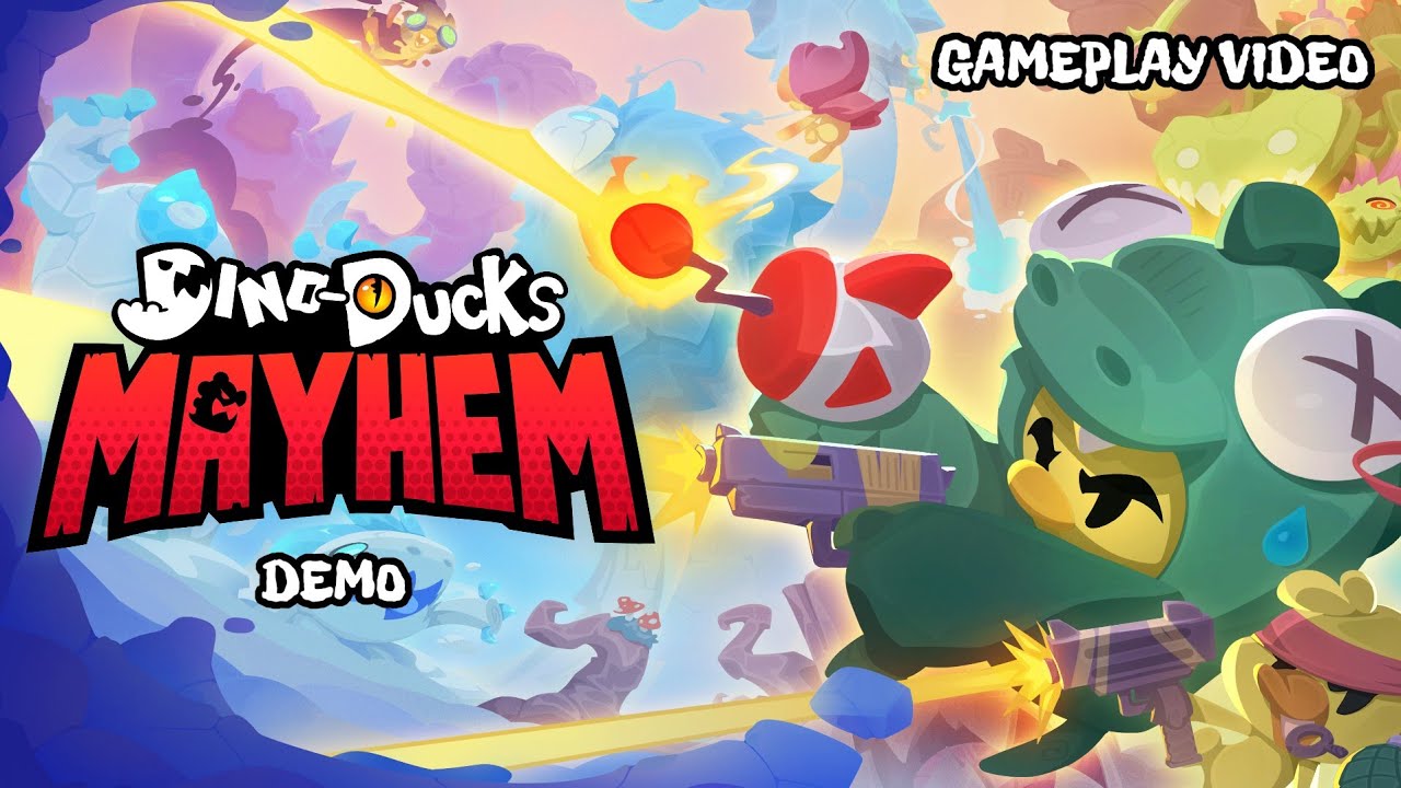 Dino-Ducks Mayhem Demo - Gameplay PC