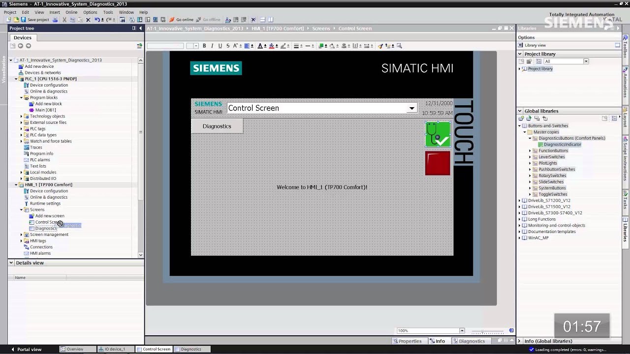 SIMATIC S7-1500: AT 1 - Innovative System Diagnostics