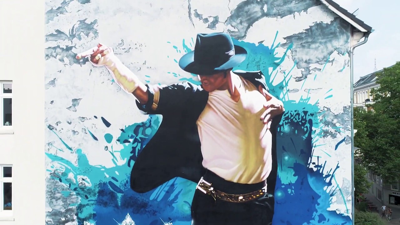 Michael Jackson Mural in Hambug